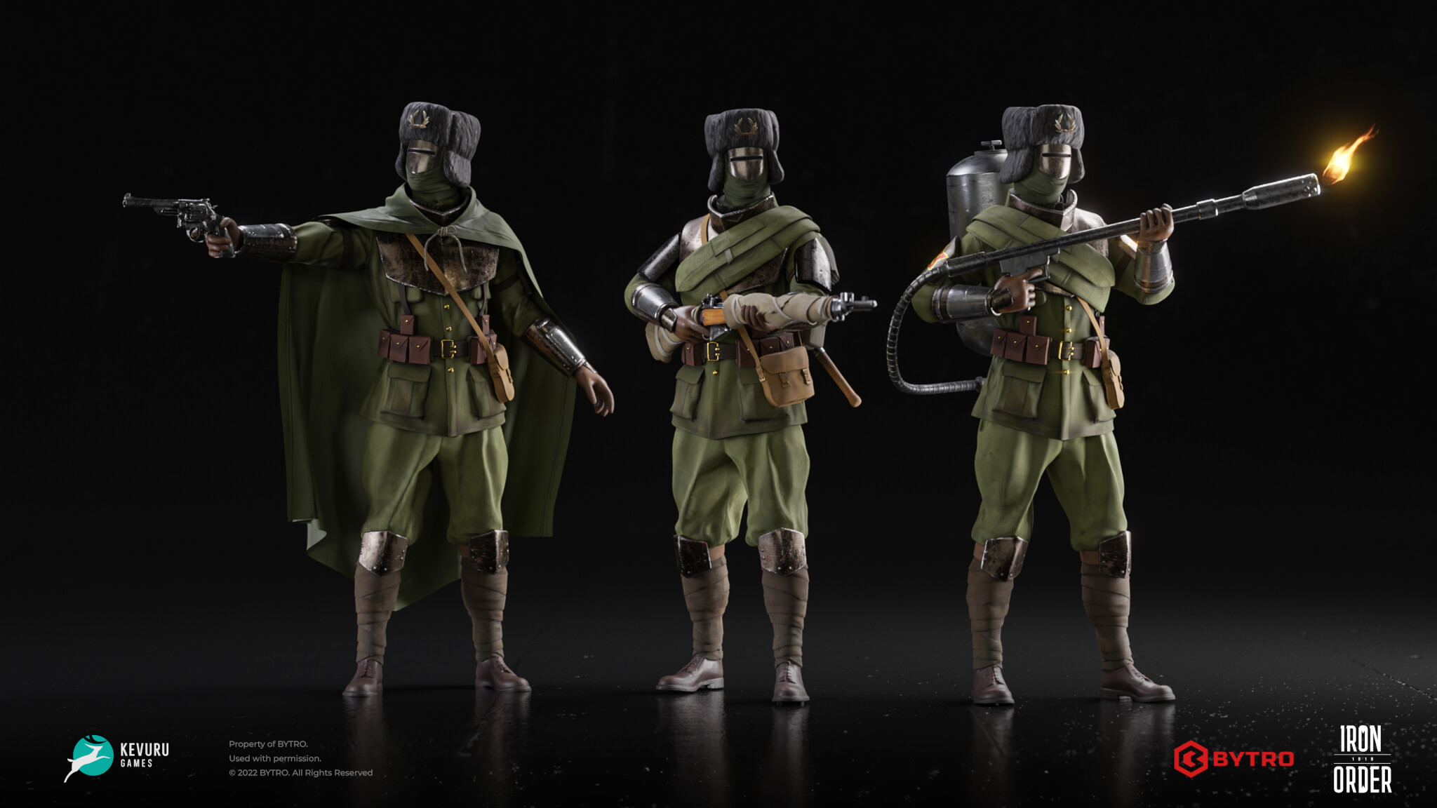 iron order character 3d