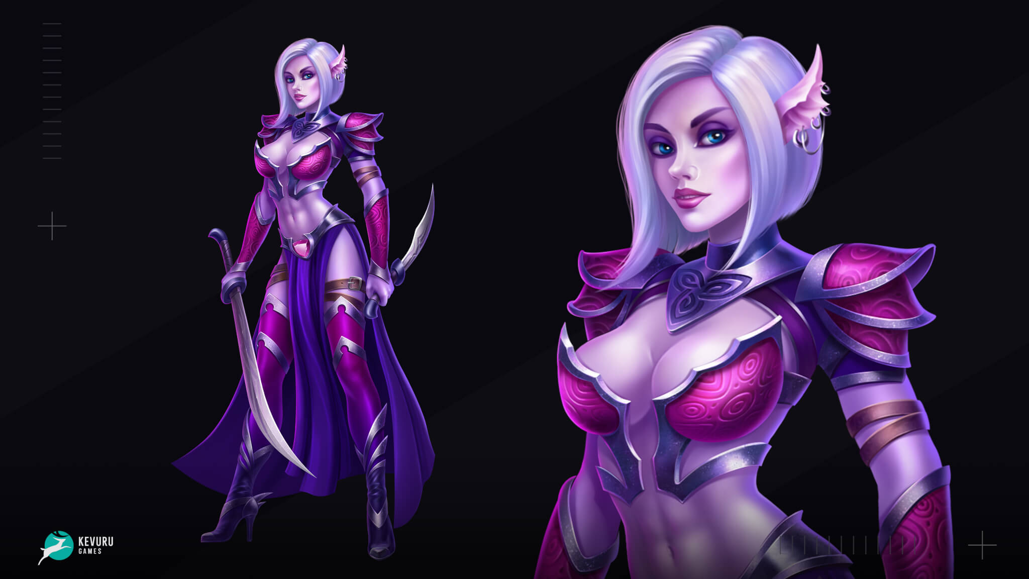 2D Stylized Characters – 3