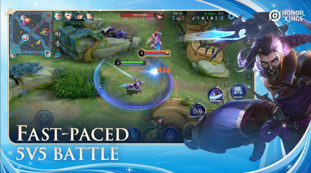 Honor of king game