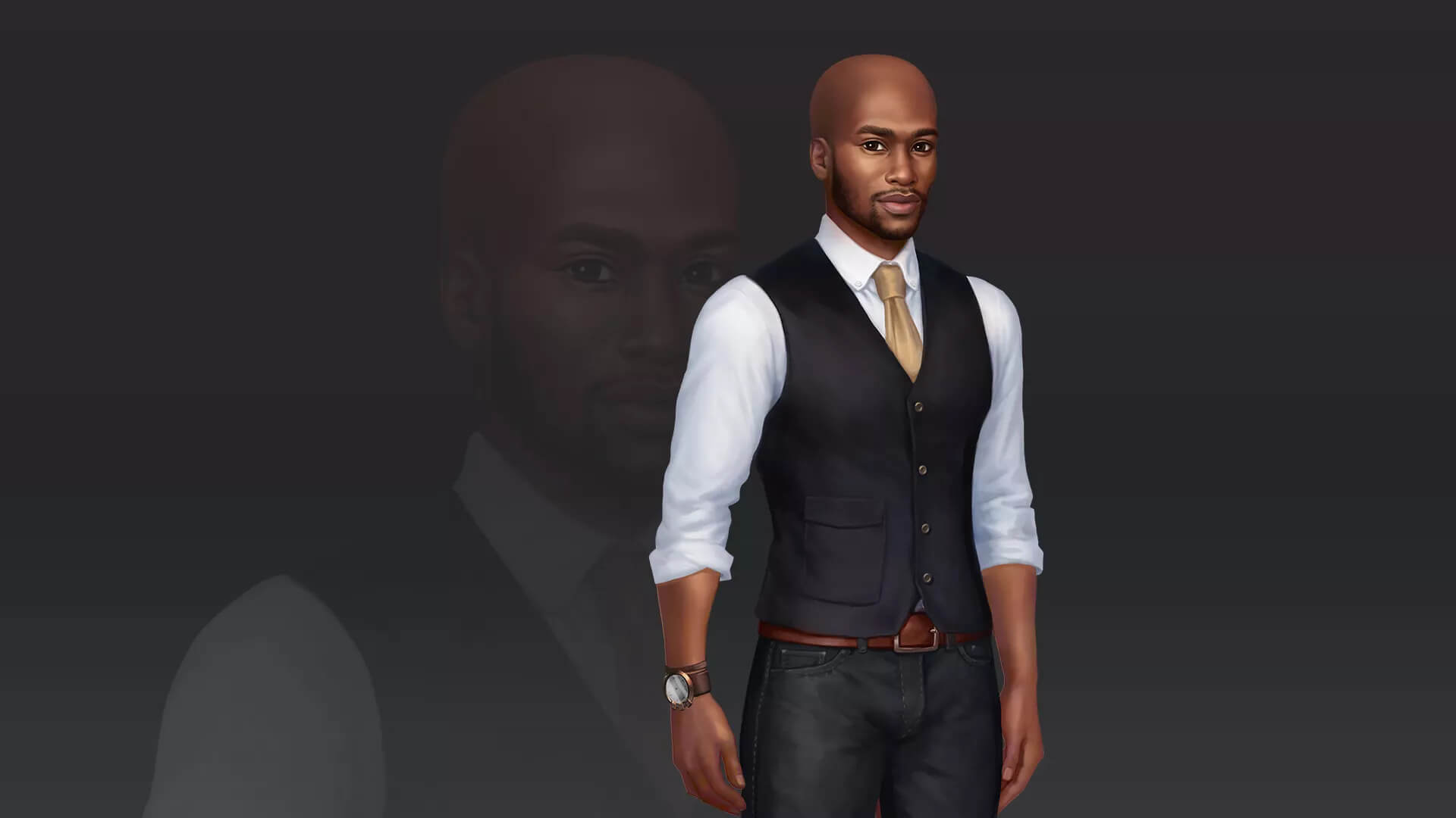 Nanobit Tabou - 2D man character