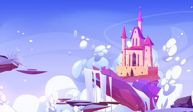 Vector graphics in game