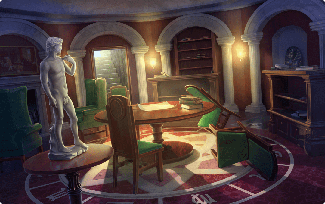 Mystery Match Village game art